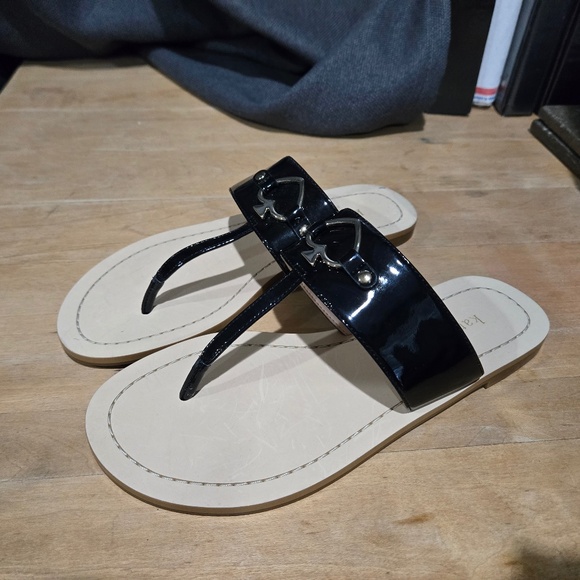 Kate Spade Black Sandals - NEW - Size 6 - Picture 1 of 7